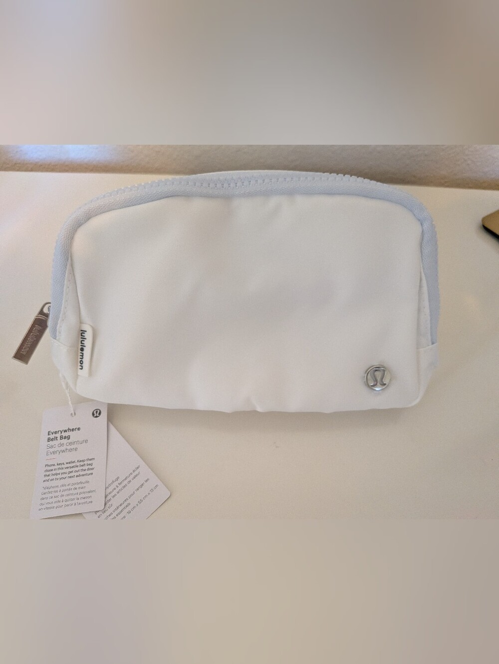 Lululemon Belt Bag Nib White